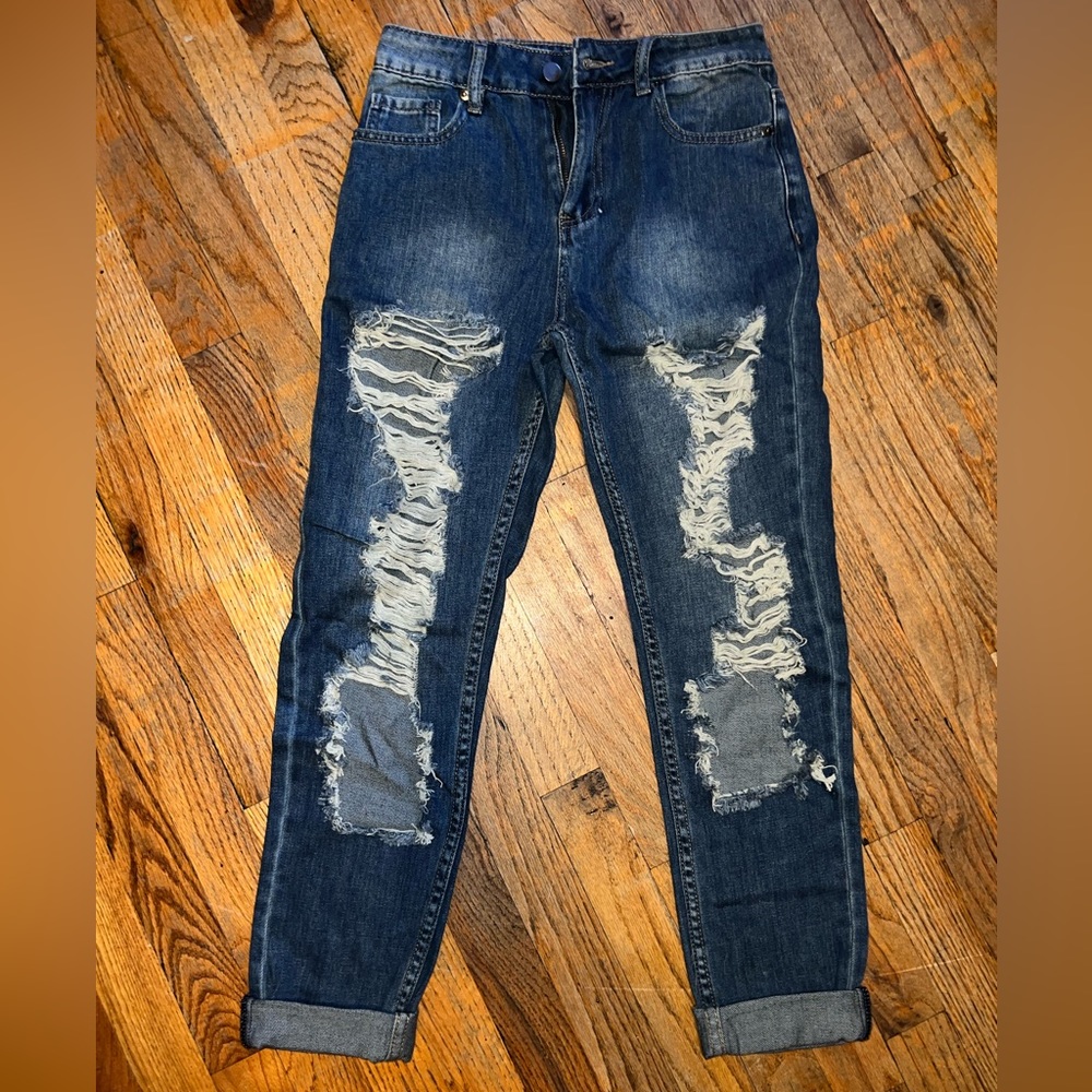 Perfect pair of ripped jeans